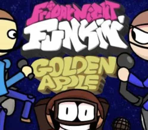 Play Friday Night Funkin: Vs. Dave and Bambi: Golden Apple Edition online free