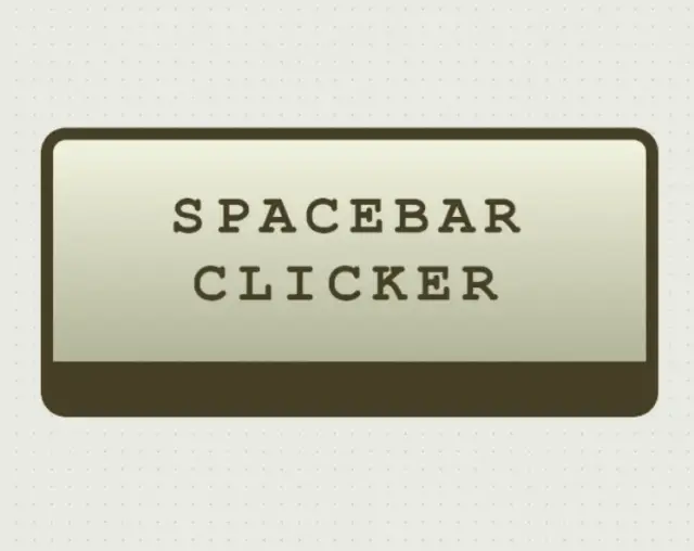 Spacebar Clicker